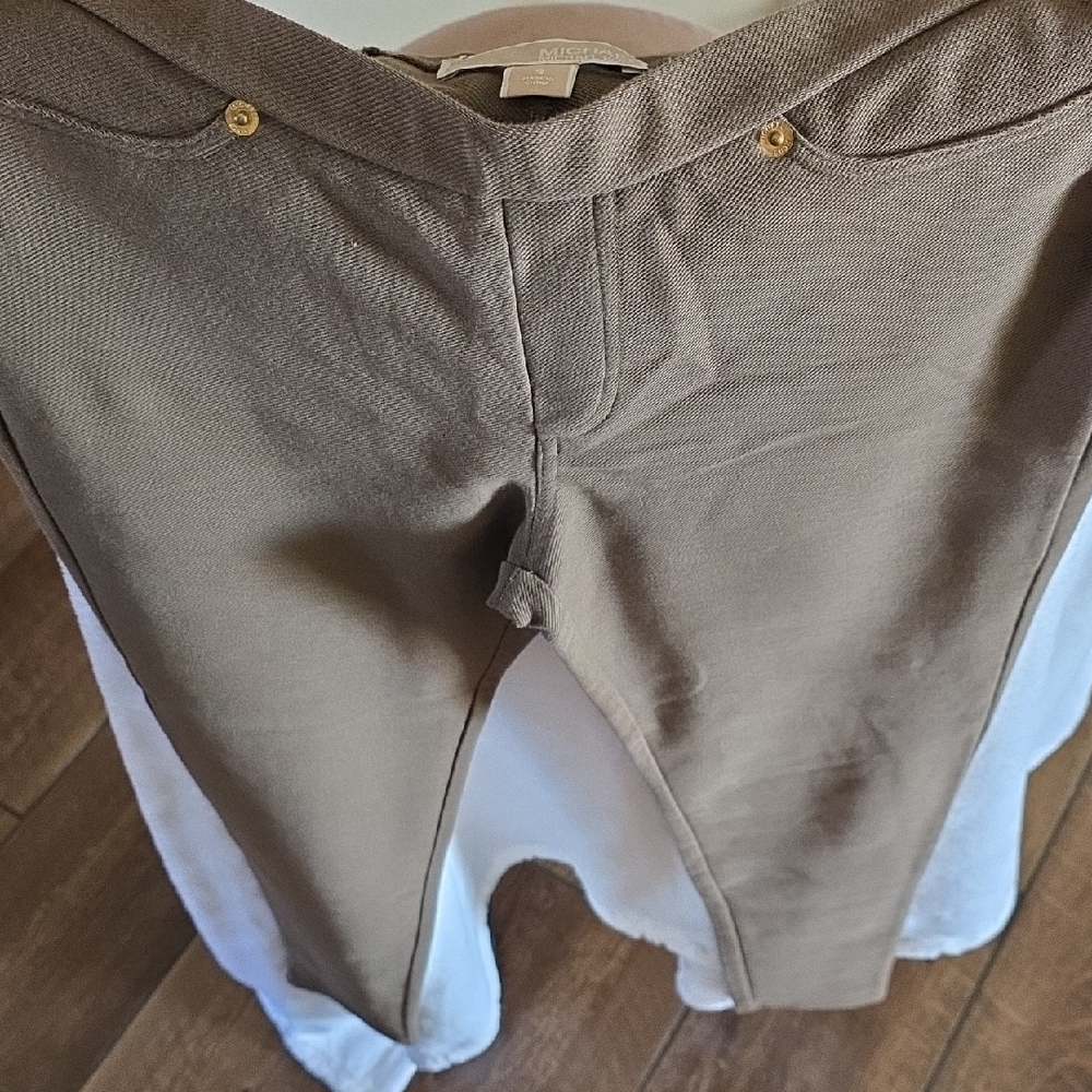 Michael Kors Army Green Leggings, Size S